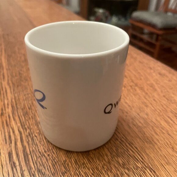 Qwest Communications White Coffee Cup Mug by Linyi - Picture 2 of 5